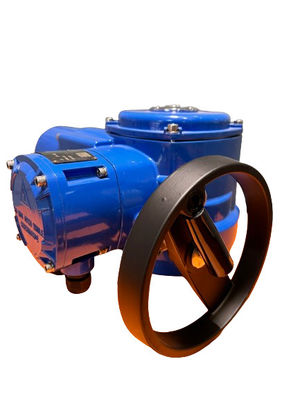 Torque Protection Electric Part Turn Actuator Intelligent 1800NM